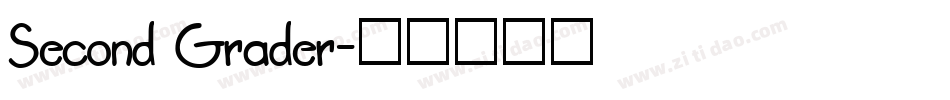 Second Grader字体转换